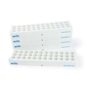 Vial Holder and Carry Case; Static Dissipative PVC, 10 Vial Capacity, 20ml,  15.6 W x 6.375 D x 6.75 H