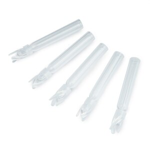 Screw-Thread Plastic Vials w/100 UL Polypropylene Insert, 2.0 mL, 8 mm, 100-Pk.