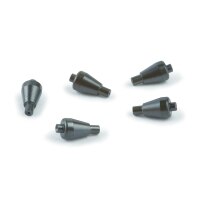 Valco 1/16" Adaptor Ferrules, Valcon Polyimide, Fused Silica, 0.4  ≤ 0.5 mm, 5-pk.