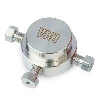 Stainless-Steel Valco Tee for UHPLC, 0.50 mm Bore, 20,000 psi, ea.