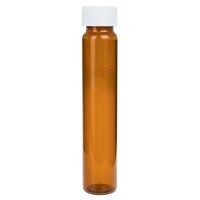Flacon de prélèvement, 60 ml, verre ambré, pour système ASE 200, lot de 72