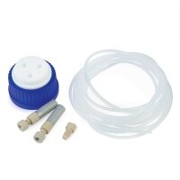 Mobi-Cap GL-45 Bottle Top Kit, (Includes: Mobi-Cap (3-Port), 3 m PTFE Tubing, 2 µm Sparger, 10 µm Sparger)