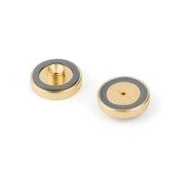 Dual Vespel Ring Inlet Seals, 0.8 mm, vergoldet, für Agilent GCs, 2er Pack