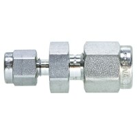 Swagelok Fitting, 1/8" to 1/16" Reducing Union, Stainless Steel, ea.